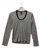 NUMBER (N)INEナンバーナイン）の古着「長袖カットソー ハイスト期」｜グレー