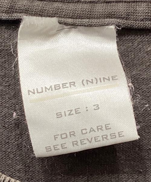NUMBER (N)INE（ナンバーナイン）NUMBER (N)INE (ナンバーナイン) タイム期 スカルプリント ベージュ サイズ:3の古着・服飾アイテム