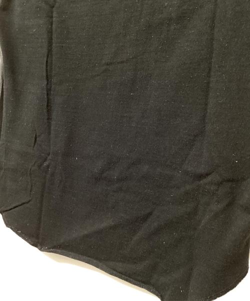 NUMBER (N)INE（ナンバーナイン）NUMBER (N)INE (ナンバーナイン) ラグランダメージカットソーTHE HIGH STREETS（ハイスト期）  ブラック×ホワイト サイズ:2の古着・服飾アイテム