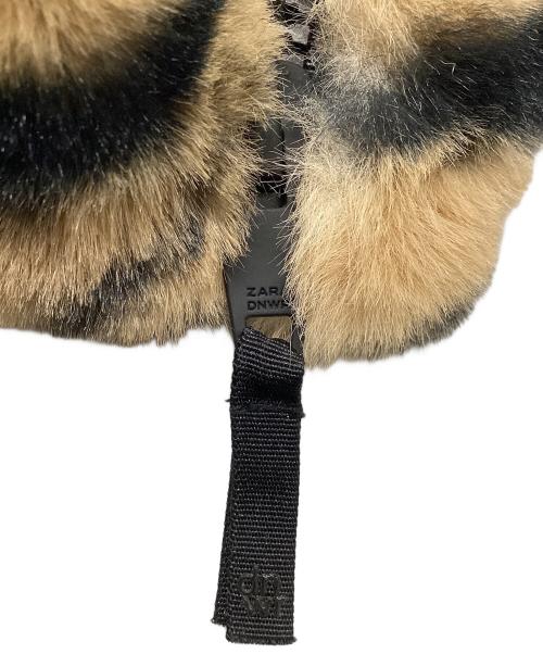 ZARA（ザラ）ZARA (ザラ) フェイクファーボンバージャケット レオパード サイズ:Lの古着・服飾アイテム