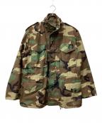 ALPHAアルファ）の古着「M-65 cold weater field coat」｜グリーン×ブラウン