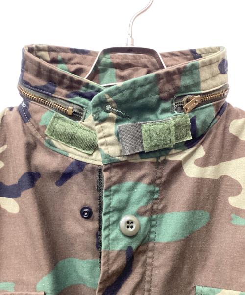 ALPHA（アルファ）ALPHA (アルファ) M-65 cold weater field coat グリーン×ブラウン サイズ:MEDIUM REGULARの古着・服飾アイテム