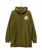 MONCLERモンクレール）の古着「MAGLIA CON CAPPUCCIO」｜カーキ