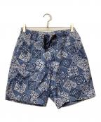 SUPREMEシュプリーム）の古着「Bandana Belted Short」｜ブルー