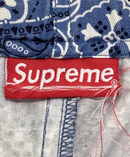 SUPREME（シュプリーム）Supreme (シュプリーム) Bandana Belted Short ブルー サイズ:Smallの古着・服飾アイテム