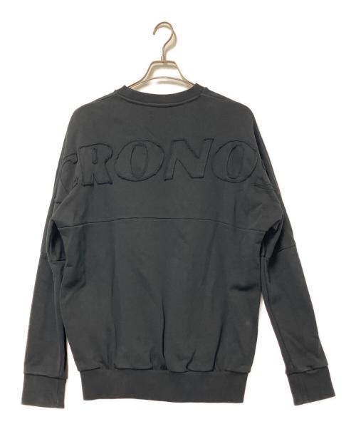 CRONOS（クロノス）CRONOS (クロノス) スウェット ブラック サイズ:36(S)の古着・服飾アイテム