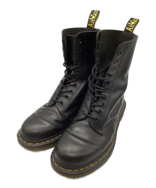 Dr.Martens（ドクターマーチン）Dr.Martens (ドクターマーチン) 10ホールブーツ ブラック サイズ:UK8の古着・服飾アイテム