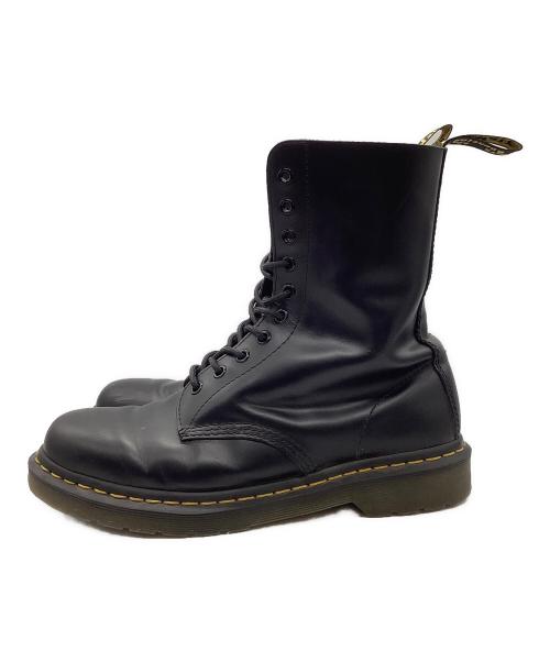 Dr.Martens（ドクターマーチン）Dr.Martens (ドクターマーチン) 10ホールブーツ ブラック サイズ:UK8の古着・服飾アイテム