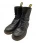 Dr.Martens（ドクターマーチン）の古着「10ホールブーツ」｜ブラック
