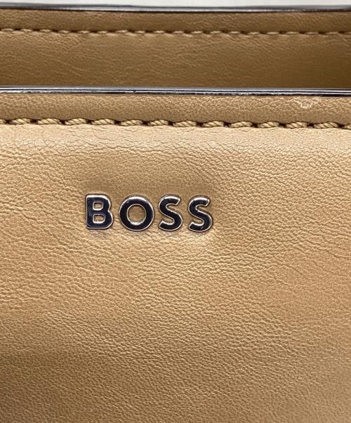 BOSS（ボス）BOSS (ボス) 2WAYバッグ ベージュの古着・服飾アイテム