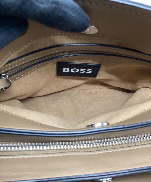 BOSS（ボス）BOSS (ボス) 2WAYバッグ ベージュの古着・服飾アイテム