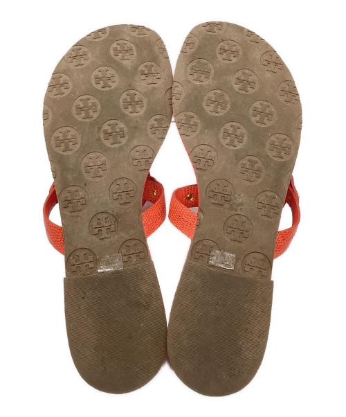 TORY BURCH（トリーバーチ）TORY BURCH (トリーバーチ) サンダル オレンジ サイズ:7.5Mの古着・服飾アイテム
