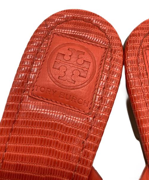 TORY BURCH（トリーバーチ）TORY BURCH (トリーバーチ) サンダル オレンジ サイズ:7.5Mの古着・服飾アイテム