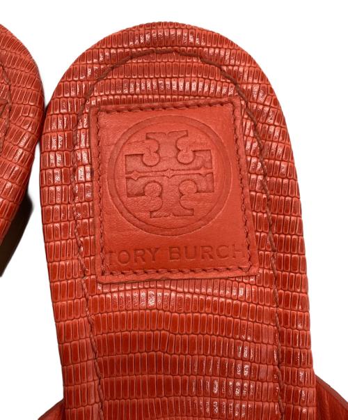 TORY BURCH（トリーバーチ）TORY BURCH (トリーバーチ) サンダル オレンジ サイズ:7.5Mの古着・服飾アイテム