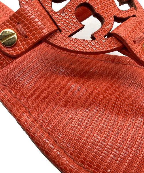 TORY BURCH（トリーバーチ）TORY BURCH (トリーバーチ) サンダル オレンジ サイズ:7.5Mの古着・服飾アイテム