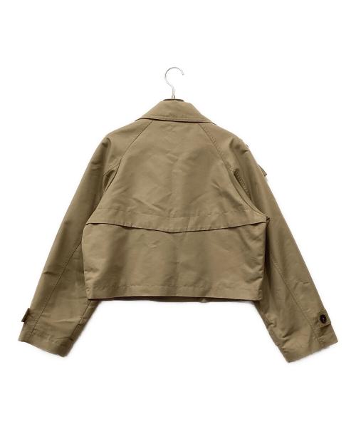 ZARA（ザラ）ZARA (ザラ) ショートダブルブレストトレンチコート ベージュ サイズ:Mの古着・服飾アイテム