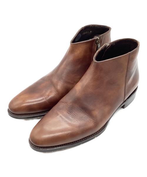 Perfetto（ペルフェット）Perfetto (ペルフェット) チャッカーブーツ ブラウン サイズ:8の古着・服飾アイテム