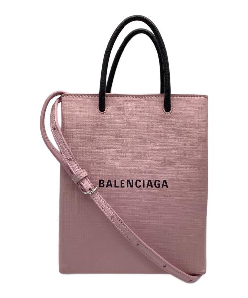 BALENCIAGA（バレンシアガ）BALENCIAGA (バレンシアガ) ショッピングバッグ ピンクの古着・服飾アイテム