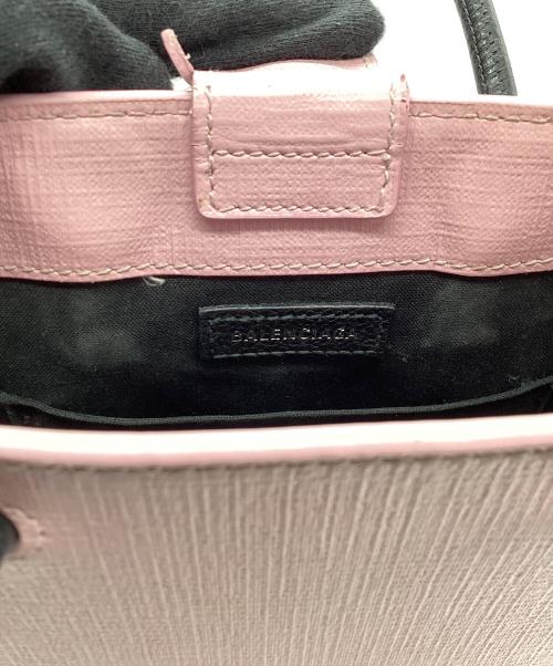 BALENCIAGA（バレンシアガ）BALENCIAGA (バレンシアガ) ショッピングバッグ ピンクの古着・服飾アイテム