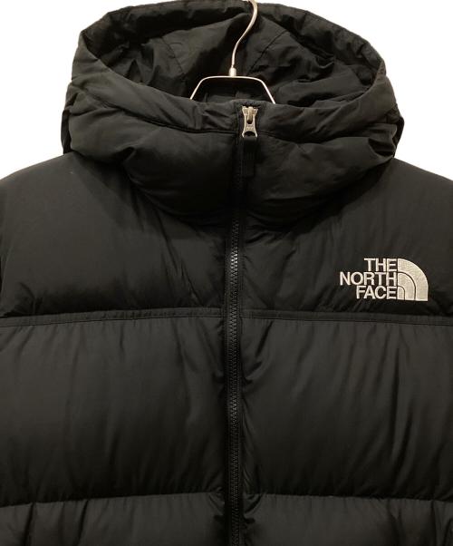 THE NORTH FACE（ザ ノース フェイス）THE NORTH FACE (ザ ノース フェイス) ヌプシフーディーダウンジャケット ブラック サイズ:Mの古着・服飾アイテム