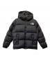 THE NORTH FACE（ザ ノース フェイス）の古着「ヌプシフーディーダウンジャケット」｜ブラック