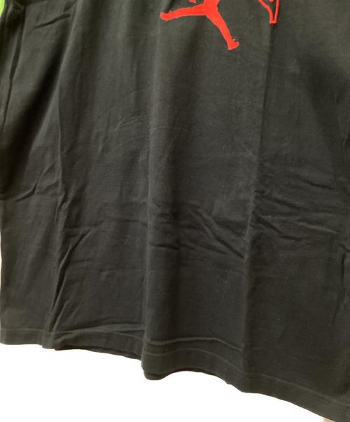 NIKE（ナイキ）NIKE (ナイキ) ハーフジップスウェット ブラック×グリーン サイズ:XLの古着・服飾アイテム