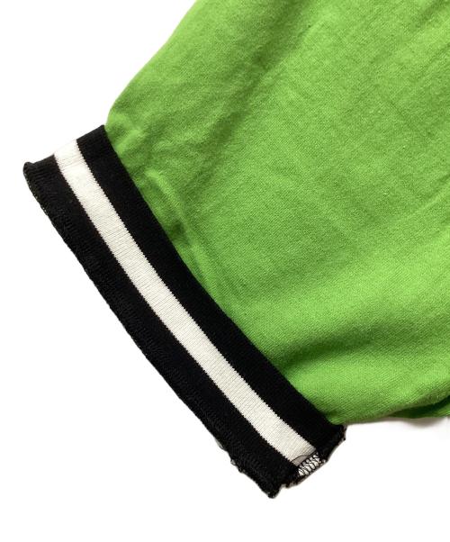 NIKE（ナイキ）NIKE (ナイキ) ハーフジップスウェット ブラック×グリーン サイズ:XLの古着・服飾アイテム