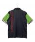 NIKE (ナイキ) ハーフジップスウェット ブラック×グリーン サイズ:XL：6000円