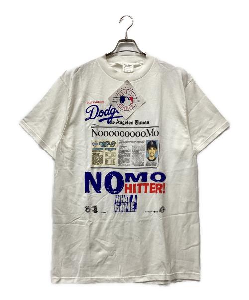 FRONTPAGES（フロントページズ）FRONTPAGES (フロントページズ) 半袖カットソー ホワイト サイズ:Lの古着・服飾アイテム