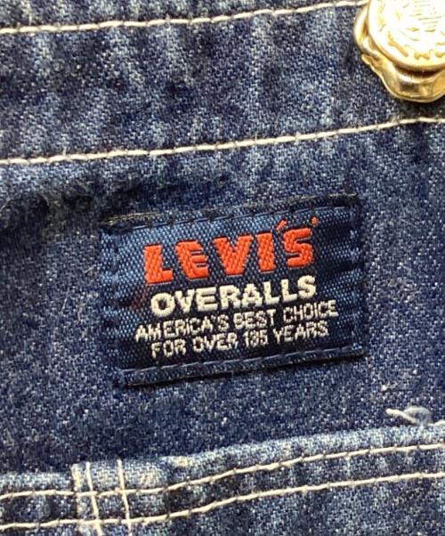 LEVI'S（リーバイス）LEVI'S (リーバイス) デニムオーバーオール　90s インディゴ サイズ:W32×L34の古着・服飾アイテム