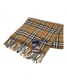 Burberry's（バーバリーズ）の古着「マフラー　ノバチェック」｜ベージュ