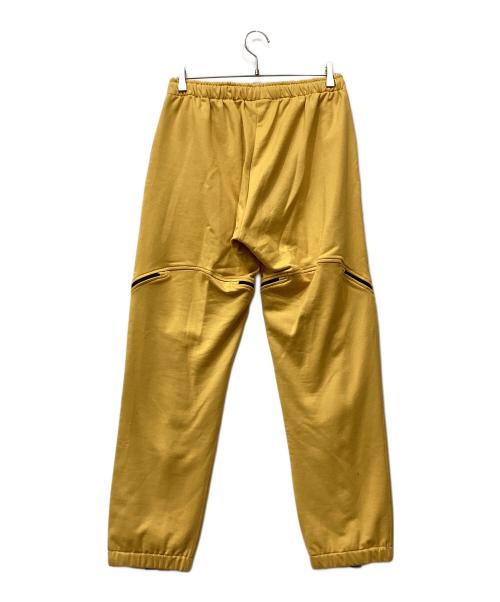 OLLY SHINDER（オリーシンダー）OLLY SHINDER (オリーシンダー) ジップディテールパンツ イエロー サイズ:Mの古着・服飾アイテム