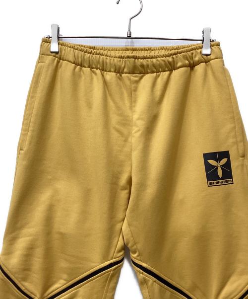 OLLY SHINDER（オリーシンダー）OLLY SHINDER (オリーシンダー) ジップディテールパンツ イエロー サイズ:Mの古着・服飾アイテム