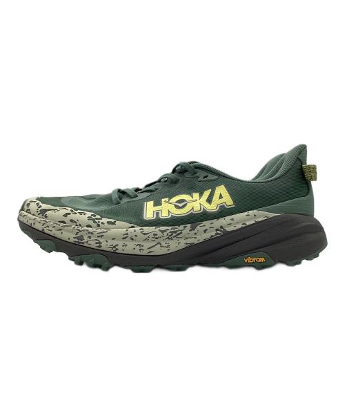 HOKA（ホカ）HOKA (ホカ) SPEEDGOAT6　ランニングシューズ グリーン サイズ:US9.5Dの古着・服飾アイテム