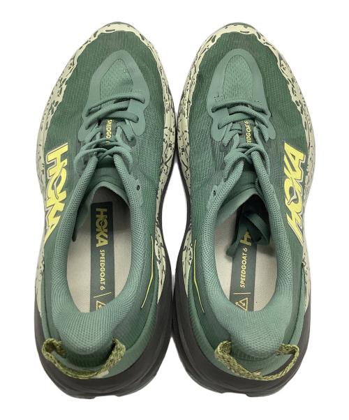 HOKA（ホカ）HOKA (ホカ) SPEEDGOAT6　ランニングシューズ グリーン サイズ:US9.5Dの古着・服飾アイテム