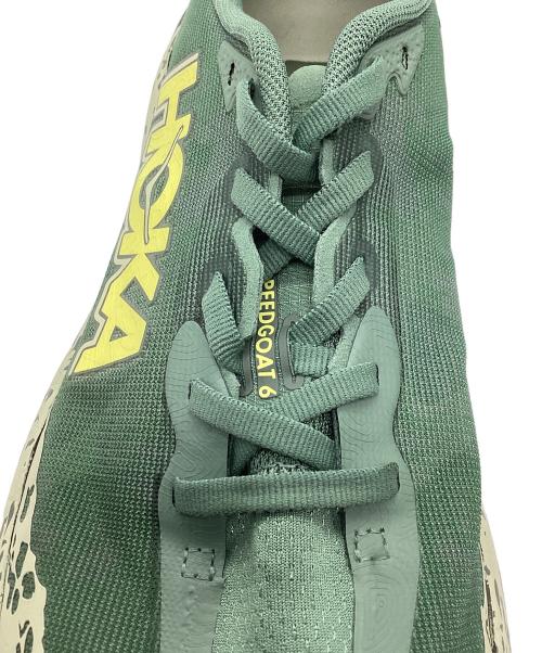 HOKA（ホカ）HOKA (ホカ) SPEEDGOAT6　ランニングシューズ グリーン サイズ:US9.5Dの古着・服飾アイテム