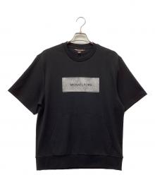 MICHAEL KORS（マイケル・コース）の古着「レーベル クルーネック ニット」｜ブラック