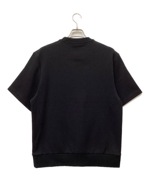 MICHAEL KORS（マイケル・コース）MICHAEL KORS (マイケル・コース) レーベル クルーネック ニット ブラック サイズ:Mの古着・服飾アイテム