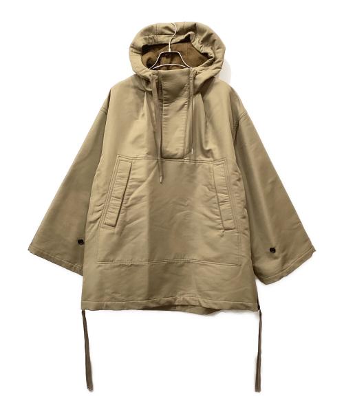 CLANE（クラネ）CLANE (クラネ) SIDE OPEN WIDE ANORAK ベージュ サイズ:1の古着・服飾アイテム