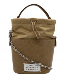 Maison Margiela（メゾンマルジェラ）の古着「5ACバケットバッグ」｜ベージュ