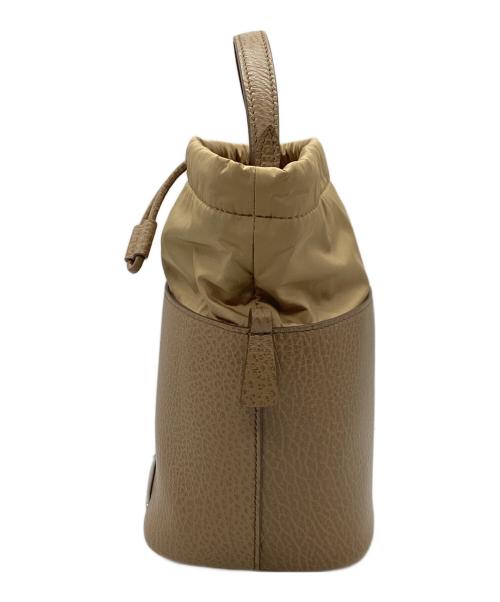 Maison Margiela（メゾンマルジェラ）Maison Margiela (メゾンマルジェラ) 5ACバケットバッグ ベージュの古着・服飾アイテム
