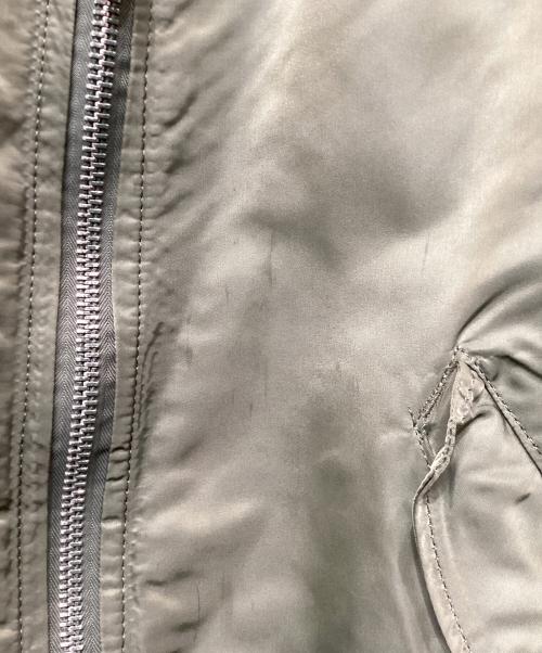 ALPHA INDUSTRIES（アルファインダストリーズ）ALPHA INDUSTRIES (アルファインダストリーズ) MA-1ジャケット カーキ サイズ:LARGEの古着・服飾アイテム