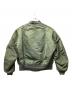 ALPHA INDUSTRIES (アルファインダストリーズ) MA-1ジャケット カーキ サイズ:LARGE：9000円