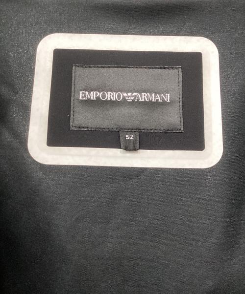 EMPORIO ARMANI（エンポリオ アルマーニ）EMPORIO ARMANI (エンポリオ アルマーニ) ジャケット ブラック サイズ:52の古着・服飾アイテム