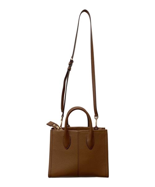 MICHAEL KORS（マイケル・コース）MICHAEL KORS (マイケル・コース) 2WAYバッグ ブラウンの古着・服飾アイテム