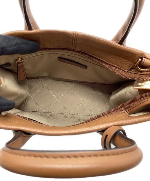 MICHAEL KORS（マイケル・コース）MICHAEL KORS (マイケル・コース) 2WAYバッグ ブラウンの古着・服飾アイテム