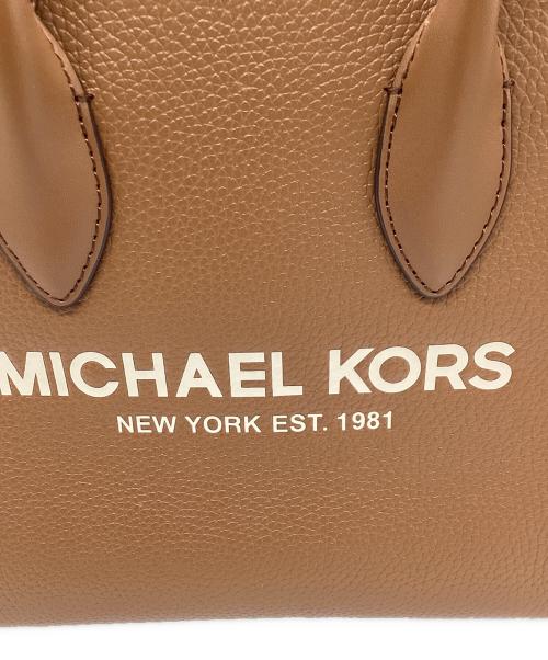 MICHAEL KORS（マイケル・コース）MICHAEL KORS (マイケル・コース) 2WAYバッグ ブラウンの古着・服飾アイテム