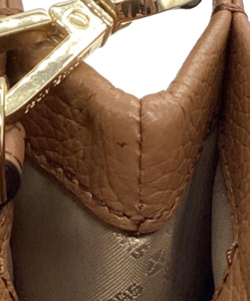 MICHAEL KORS（マイケル・コース）MICHAEL KORS (マイケル・コース) 2WAYバッグ ブラウンの古着・服飾アイテム
