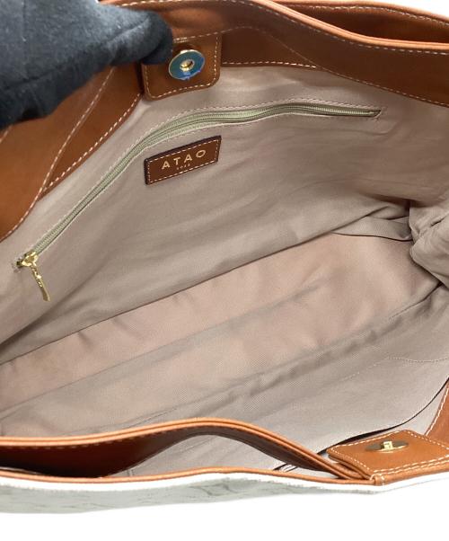 ATAO（アタオ）ATAO (アタオ) 2WAYバッグ ベージュの古着・服飾アイテム