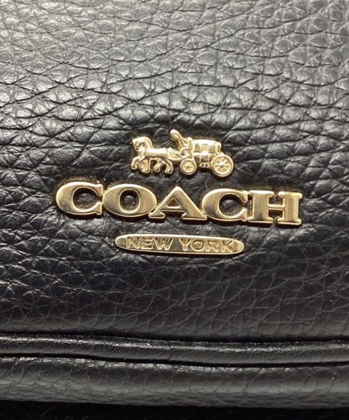 COACH（コーチ）COACH (コーチ) ボディーバッグ ブラック×ゴールドの古着・服飾アイテム